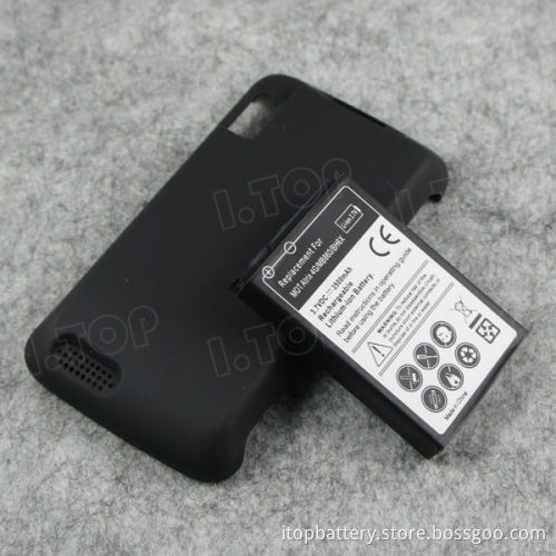 High Quality Extended Battery For Motorola MB860 Atrix 4G BH6X Battery